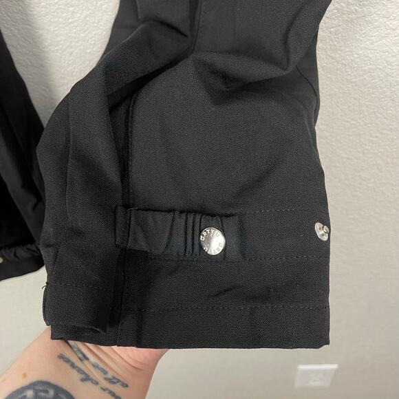 Orttu‎ Remi Cargo Pants Black Free Size Adjustable Waist Contemporary Casual - Picture 12 of 16